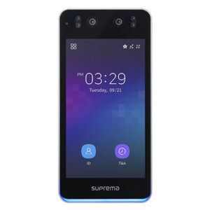 Suprema BioStation 3 - SUP BS3-APWB Lettore di Volto, carte e QR con Interfono per controllo accessi